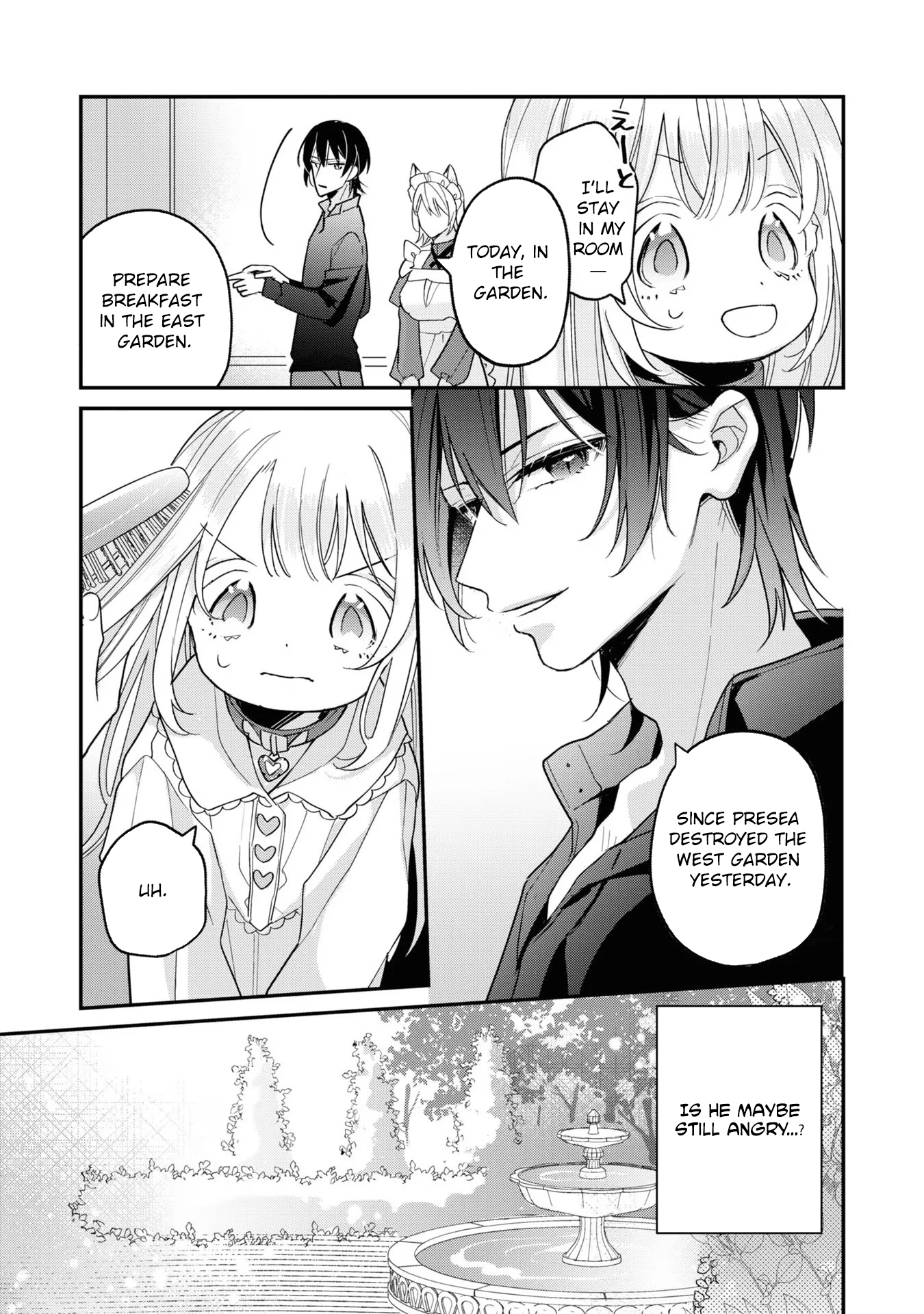 Fired as the Saintess, Turned into a Loli, and Became the Demon King’s Pet. Chapter 5 Page 21